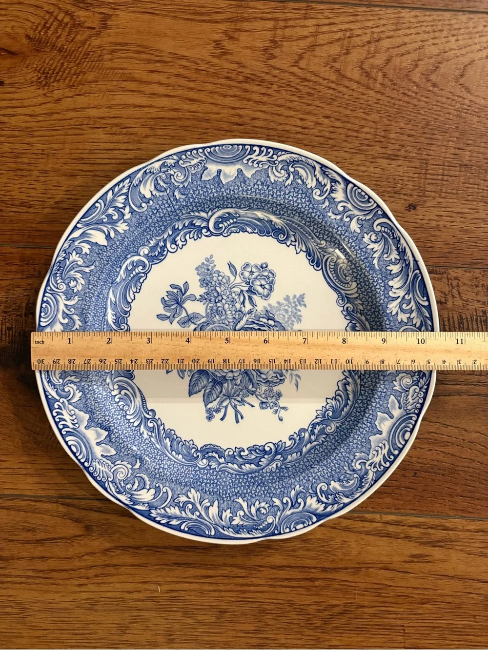 Spode Blue Room Byron Groups Transferware Dinner Plate England 10.5”